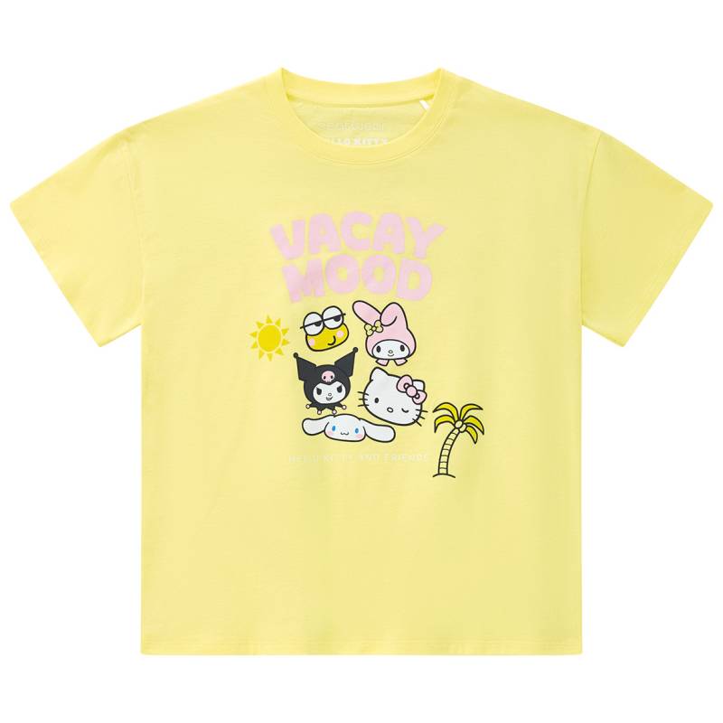 Hello Kitty T-Shirt mit Front-Print Hello Kitty T-Shirt mit Front-Print von Yigga