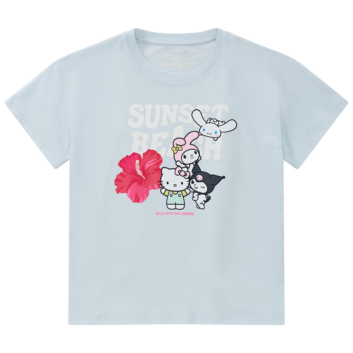 Hello Kitty T-Shirt mit Front-Print Hello Kitty T-Shirt mit Front-Print von Yigga