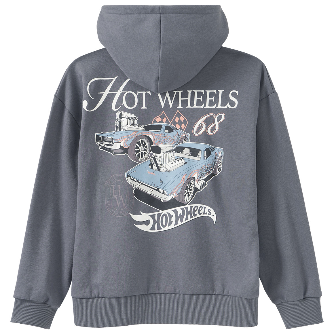 Hot Wheels Hoodie mit Rückenprint Hot Wheels Hoodie mit Rückenprint von Yigga