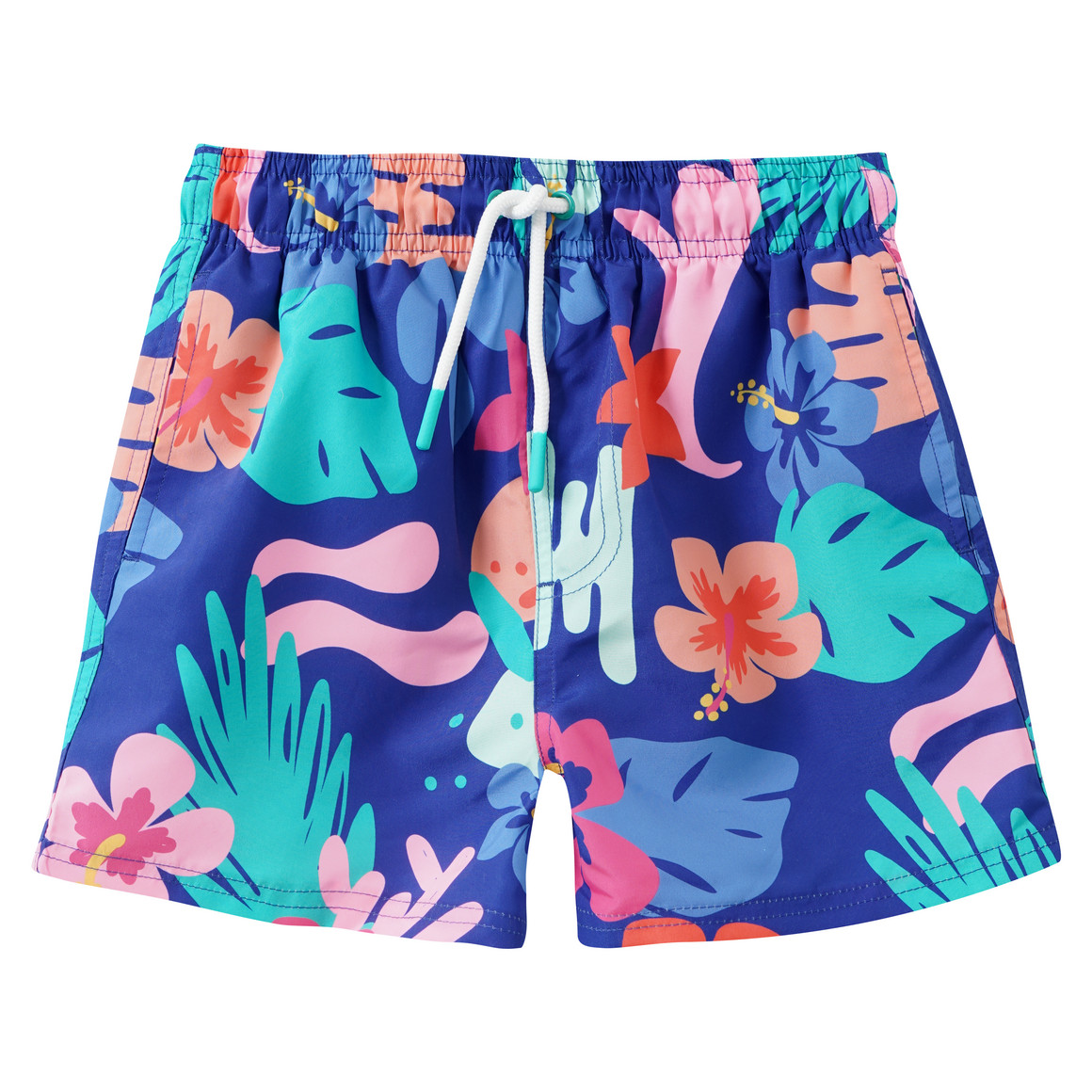 Jungen Badeshorts im Tropical-Look Jungen Badeshorts im Tropical-Look von Yigga