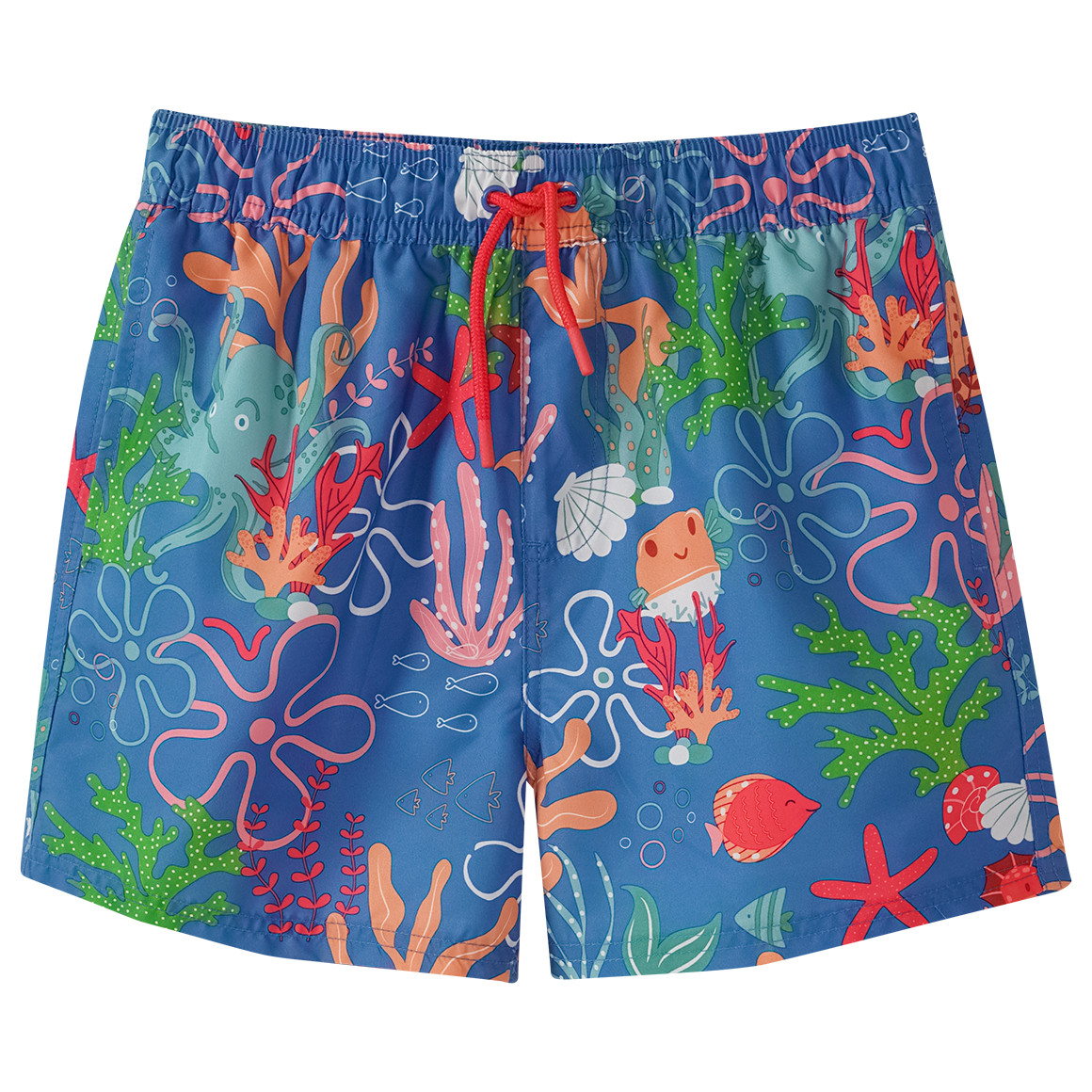 Jungen Badeshorts mit Meerestieren von Yigga