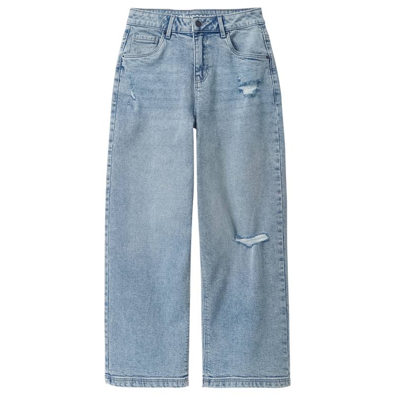 Jungen Baggy-Jeans mit verstellbarem Bund Jungen Baggy-Jeans mit verstellbarem Bund von Yigga