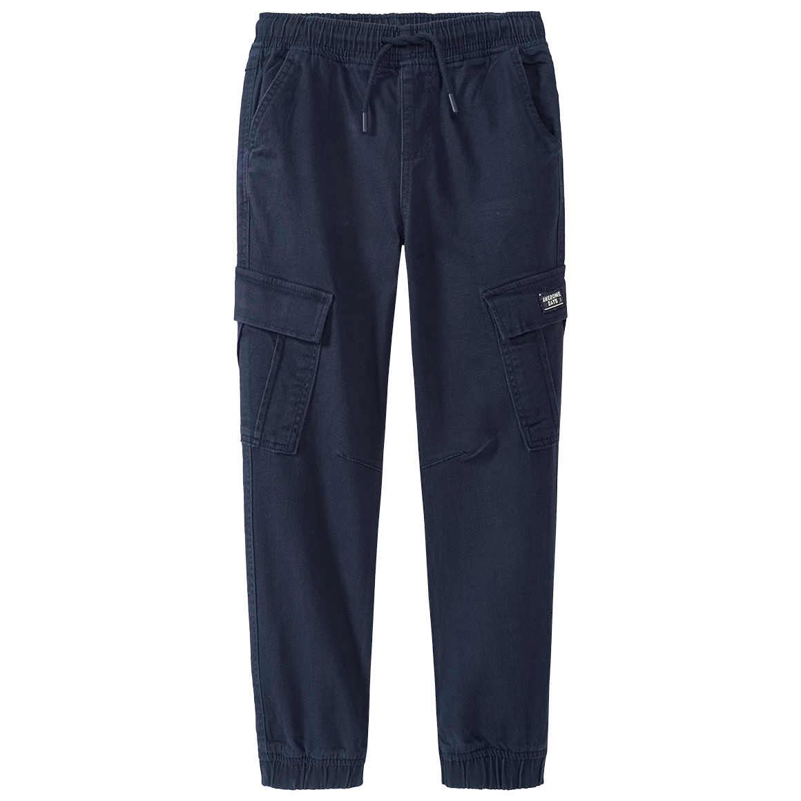Jungen Cargo-Jeans mit verstellbarem Bund von Yigga