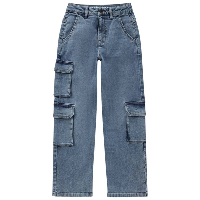 Jungen Cargo-Jeans mit verstellbarem Bund von Yigga