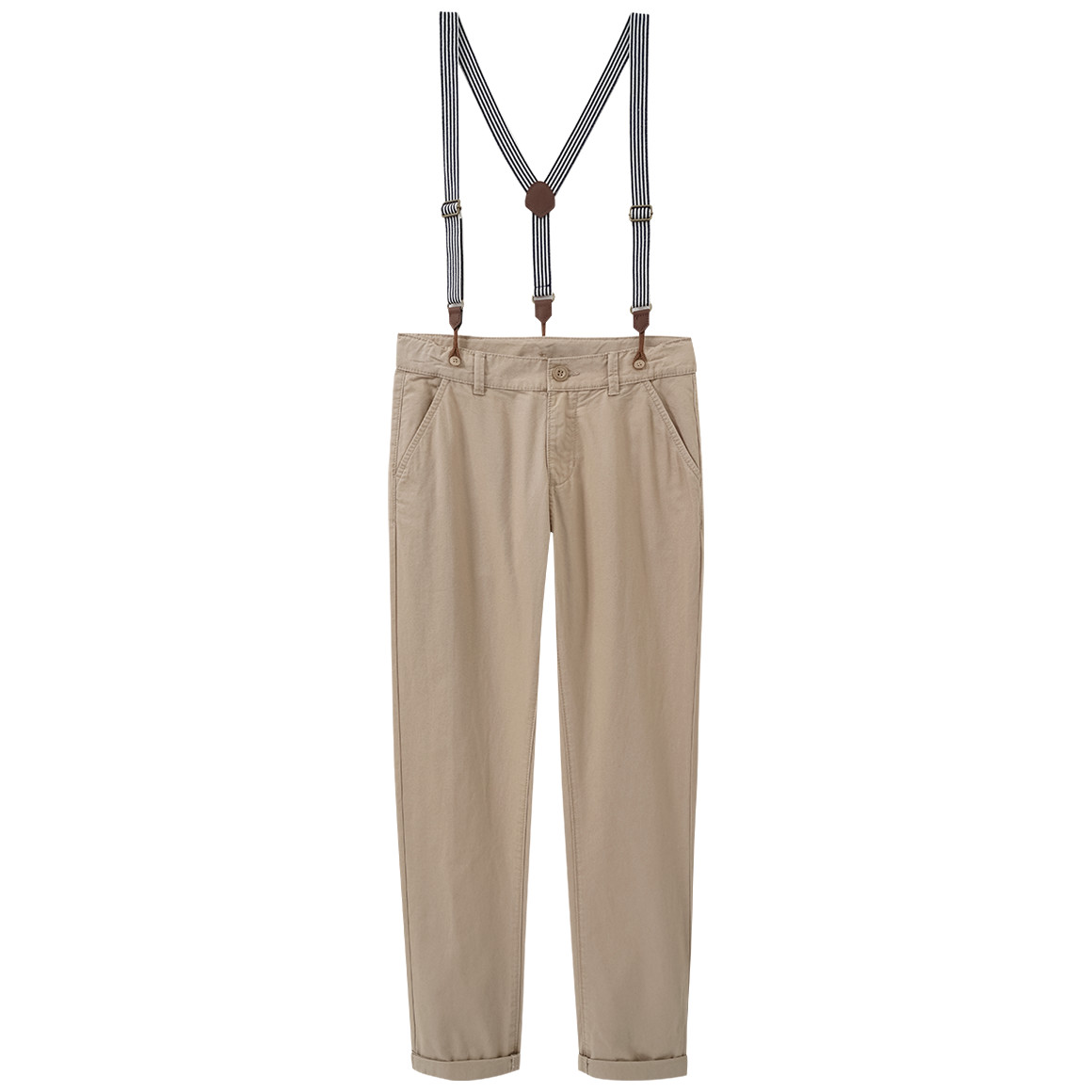 Jungen Chinohose mit Hosenträgern Jungen Chinohose mit Hosenträgern von Yigga
