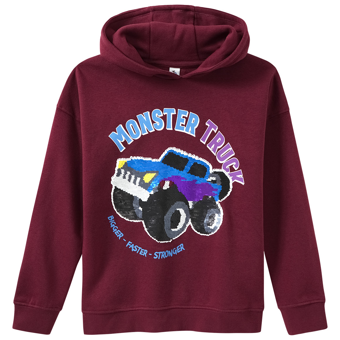 Jungen Hoodie mit Wendepailletten Jungen Hoodie mit Wendepailletten von Yigga