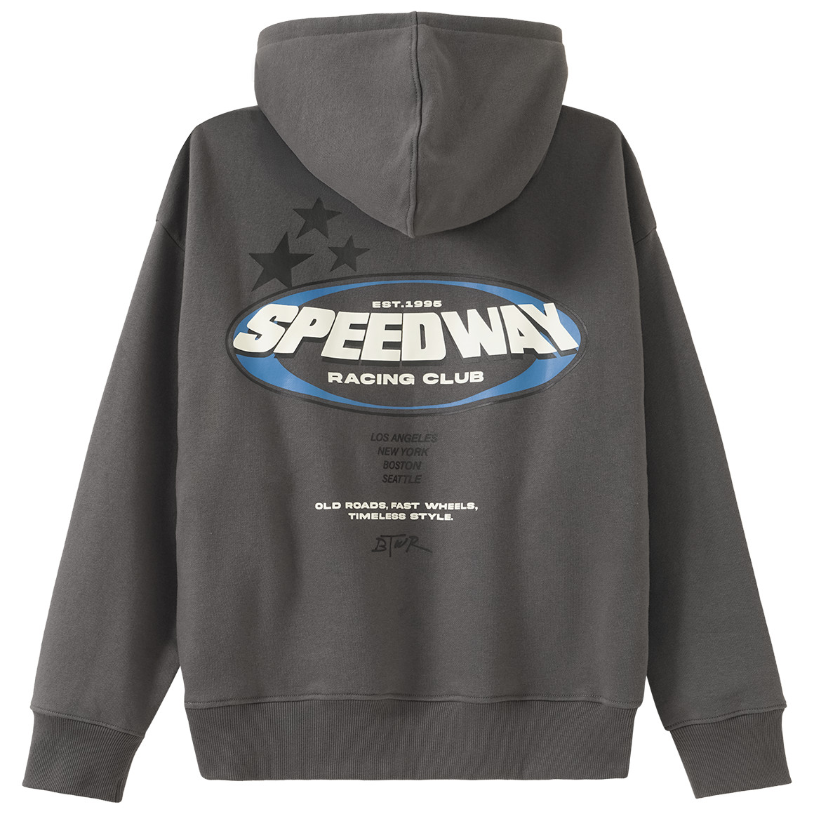 Jungen Hoodie mit großem Rücken-Print Jungen Hoodie mit großem Rücken-Print von Yigga