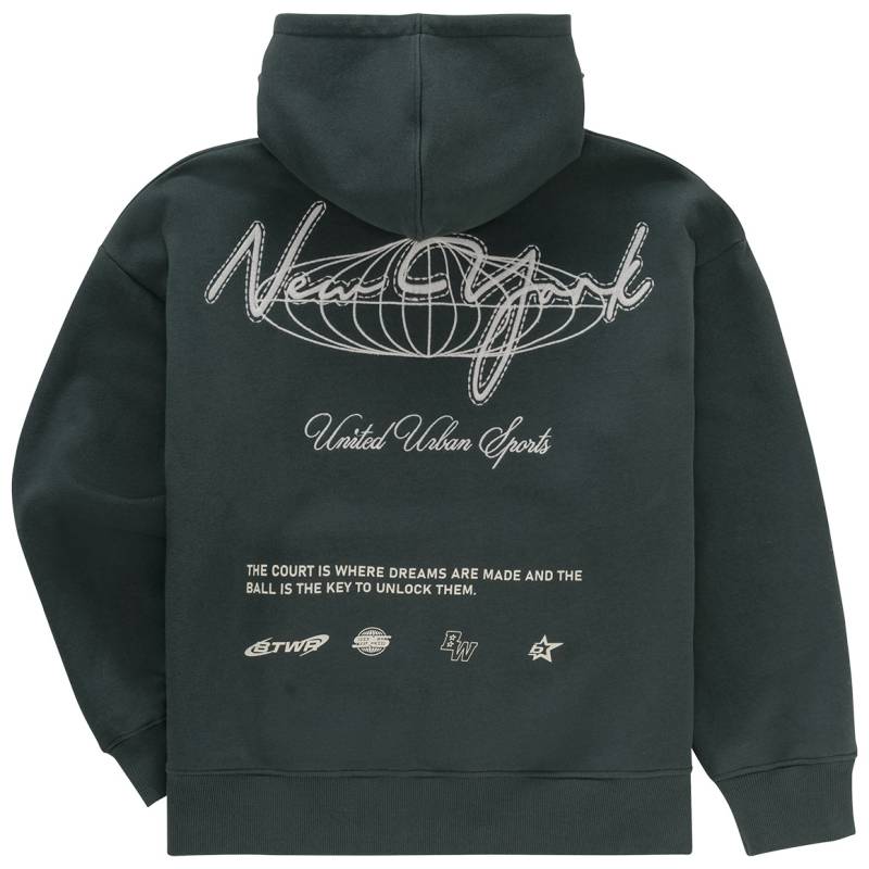 Jungen Hoodie mit großer Rücken-Stickerei von Yigga