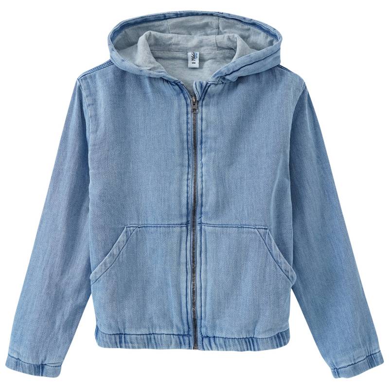 Jungen Jeansblouson in Denim-Optik von Yigga
