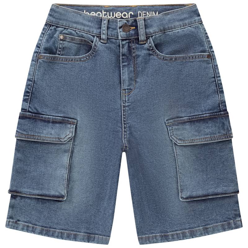 Jungen Jeansshorts im Cargo-Style Jungen Jeansshorts im Cargo-Style von Yigga