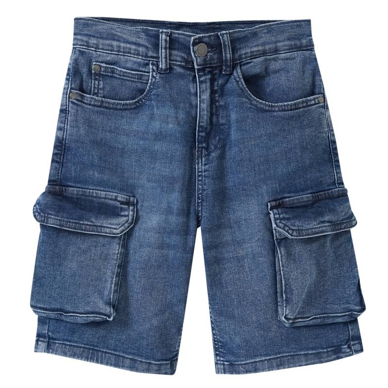 Jungen Jeansshorts im Cargo-Style von Yigga