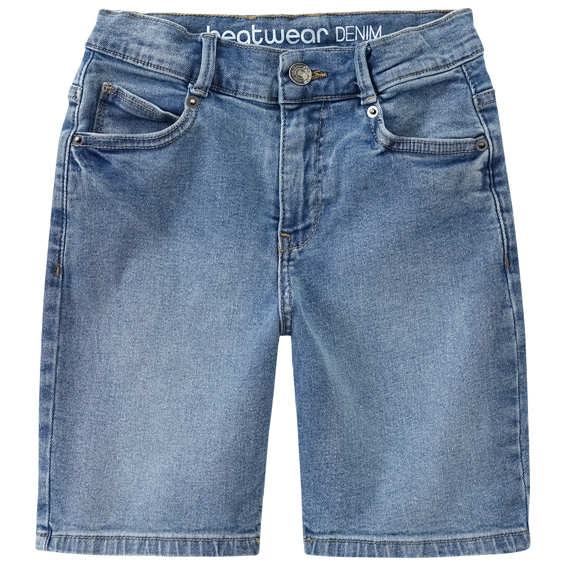 Jungen Jeansshorts mit verstellbarem Bund Jungen Jeansshorts mit verstellbarem Bund von Yigga