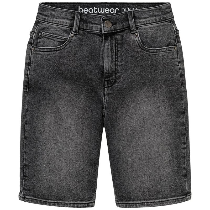 Jungen Jeansshorts mit verstellbarem Bund von Yigga