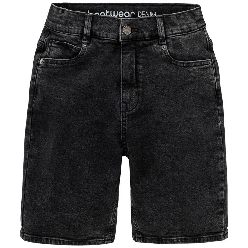 Jungen Jeansshorts mit verstellbarem Bund von Yigga