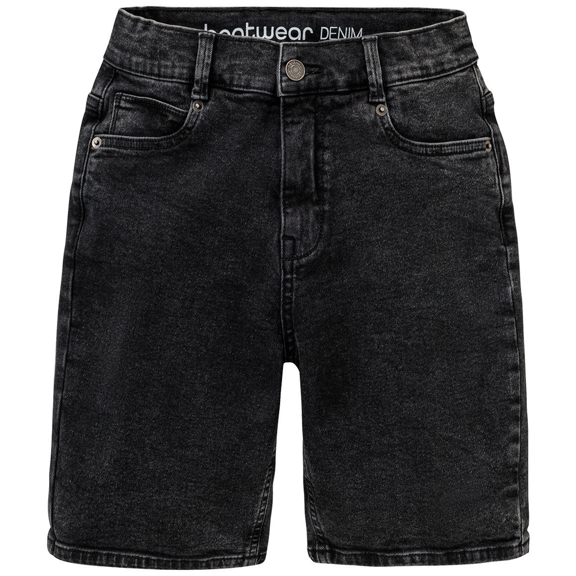 Jungen Jeansshorts mit verstellbarem Bund von Yigga