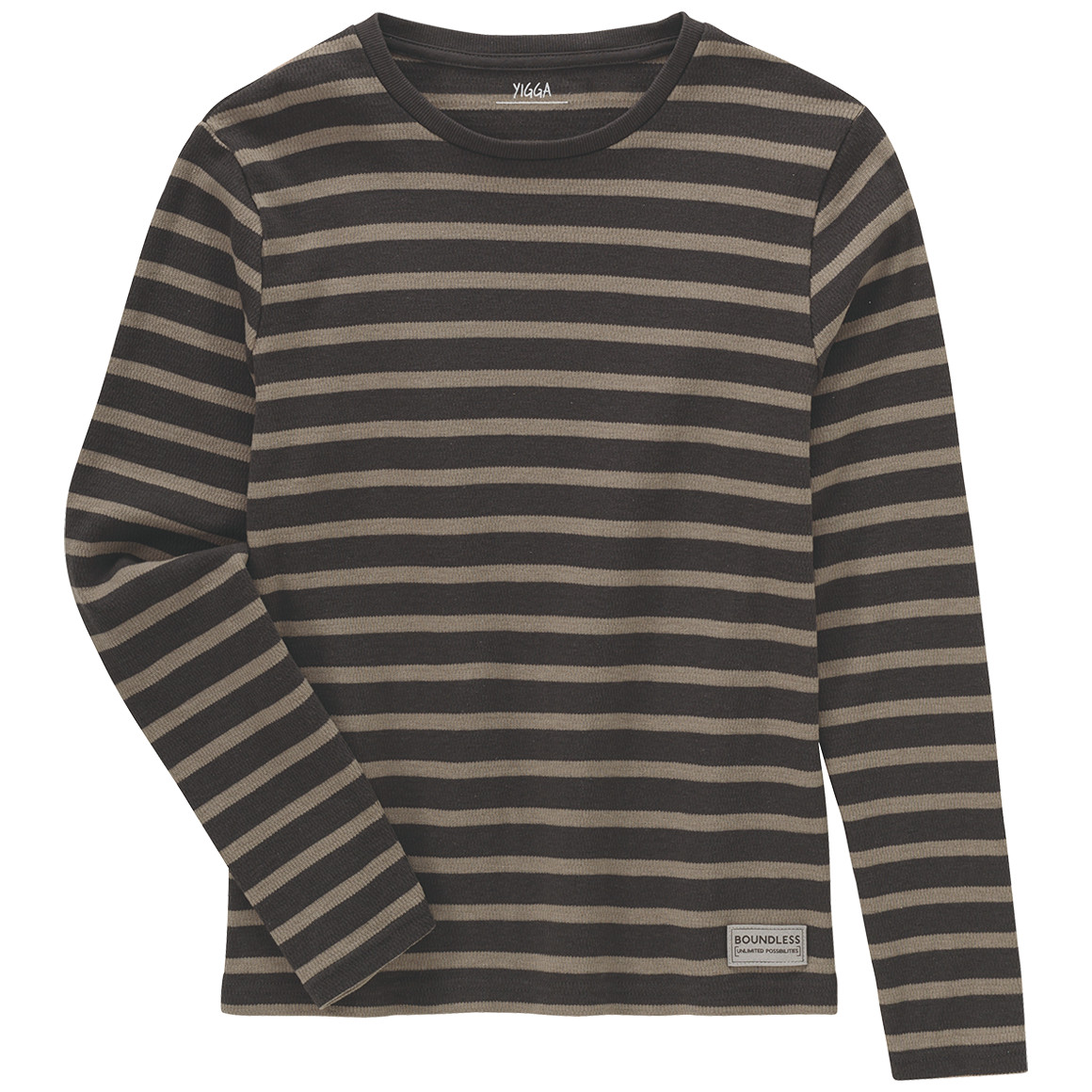 Jungen Langarmshirt im Ringel-Look Jungen Langarmshirt im Ringel-Look von Yigga