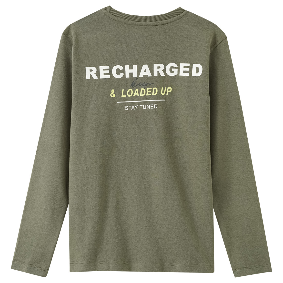 Jungen Langarmshirt mit Backprint von Yigga