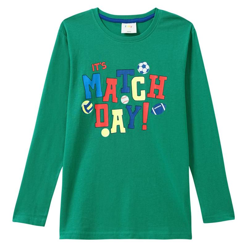 Jungen Langarmshirt mit  Print von Yigga