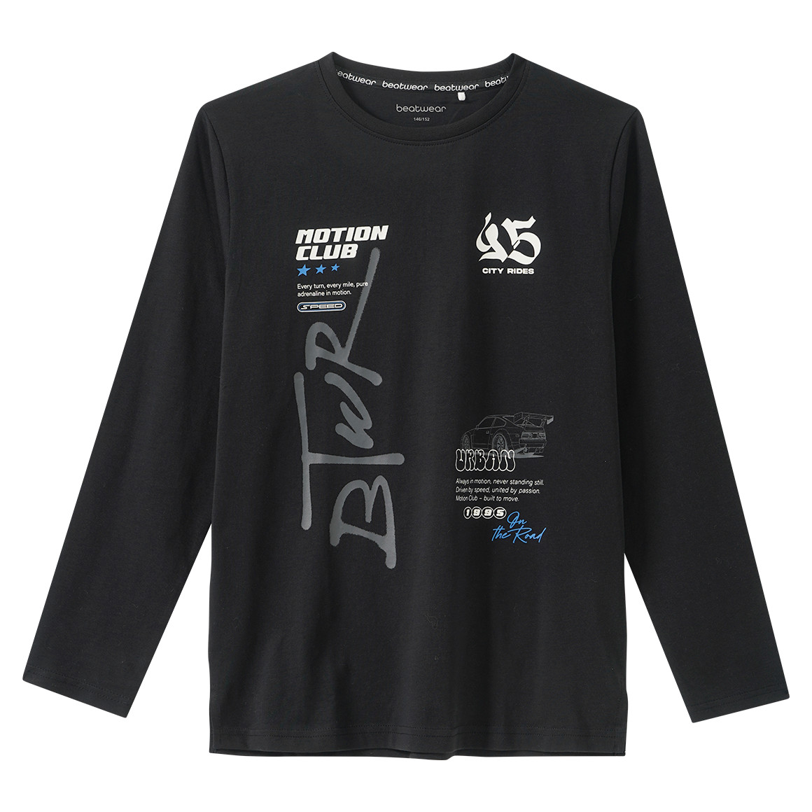 Jungen Langarmshirt mit Print Jungen Langarmshirt mit Print von Yigga