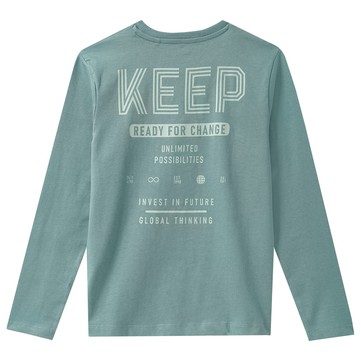 Jungen Langarmshirt mit Rücken-Print Jungen Langarmshirt mit Rücken-Print von Yigga