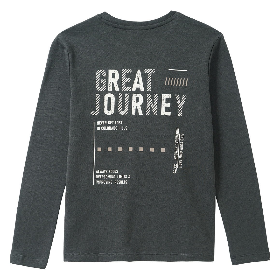 Jungen Langarmshirt mit Rückenprint Jungen Langarmshirt mit Rückenprint von Yigga