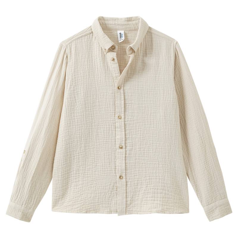 Jungen Musselin-Hemd aus Bio-Baumwolle von Yigga