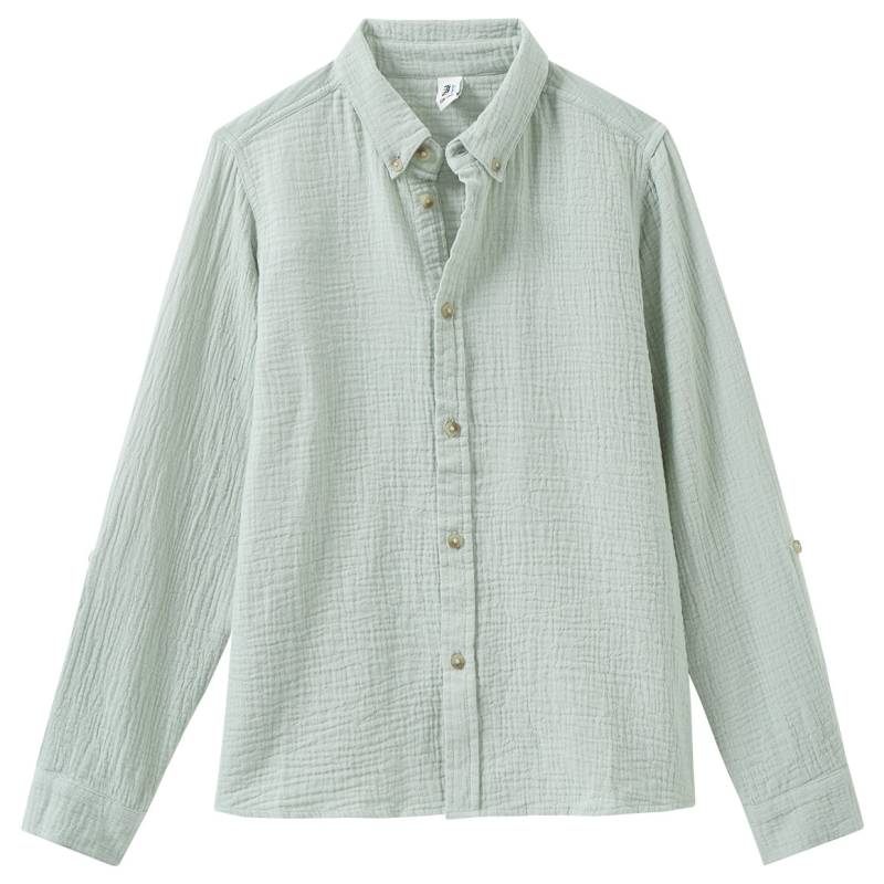 Jungen Musselin-Hemd aus Bio-Baumwolle von Yigga