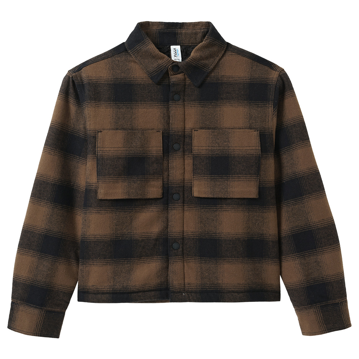 Jungen Overshirt im Hemd-Look von Yigga
