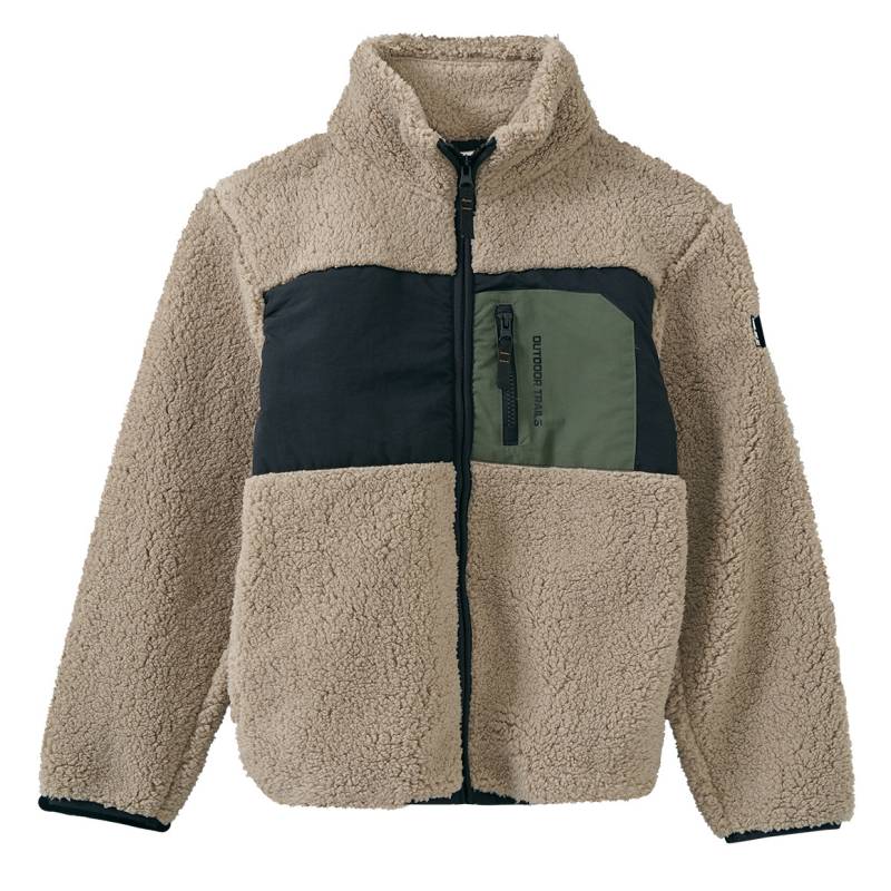 Jungen Plüschjacke mit Zipper Jungen Plüschjacke mit Zipper von Yigga