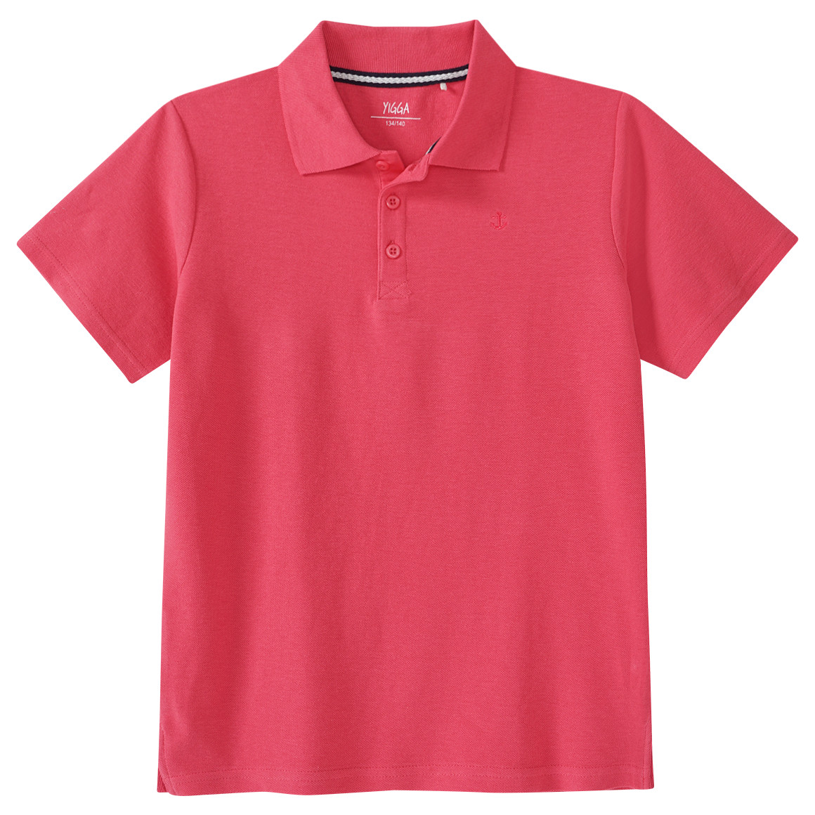 Jungen Poloshirt in Piqué-Qualität von Yigga