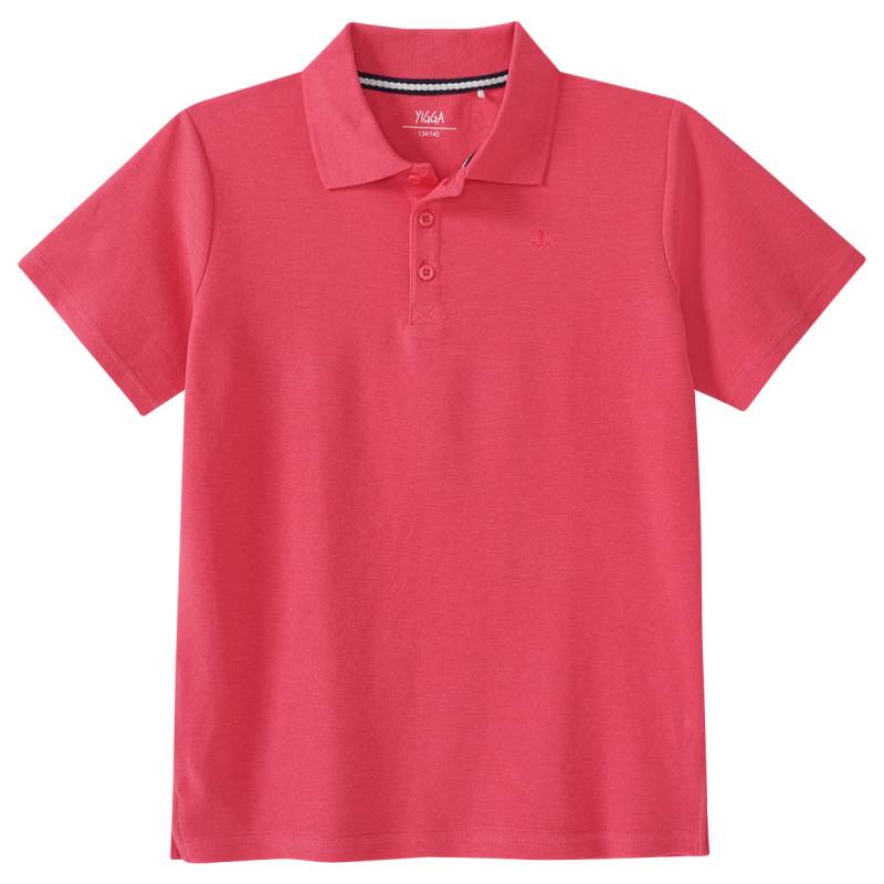 Jungen Poloshirt in Piqué-Qualität von Yigga