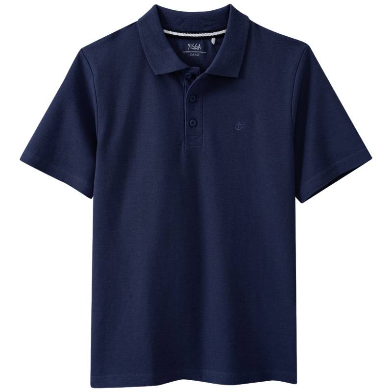 Jungen Poloshirt in Piqué-Qualität von Yigga