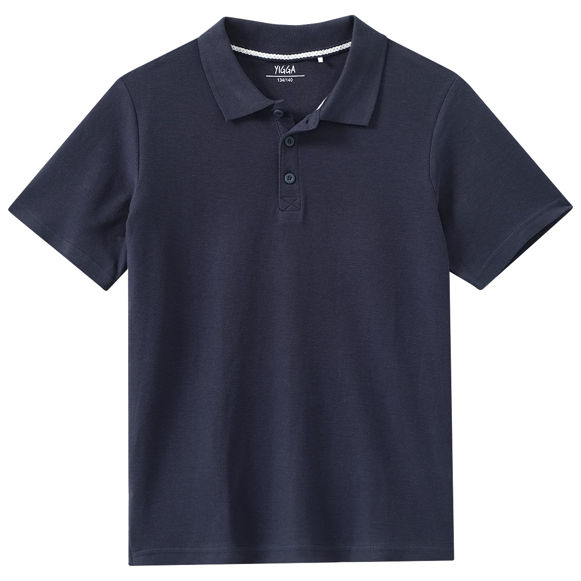 Jungen Poloshirt in Piqué-Qualität Jungen Poloshirt in Piqué-Qualität von Yigga