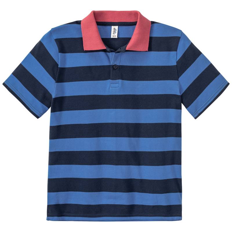 Jungen Poloshirt mit Streifen von Yigga