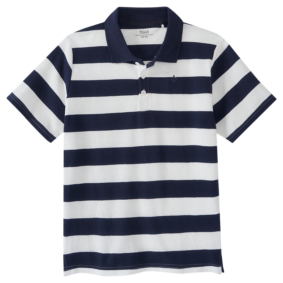 Jungen Poloshirt mit Streifen Jungen Poloshirt mit Streifen von Yigga