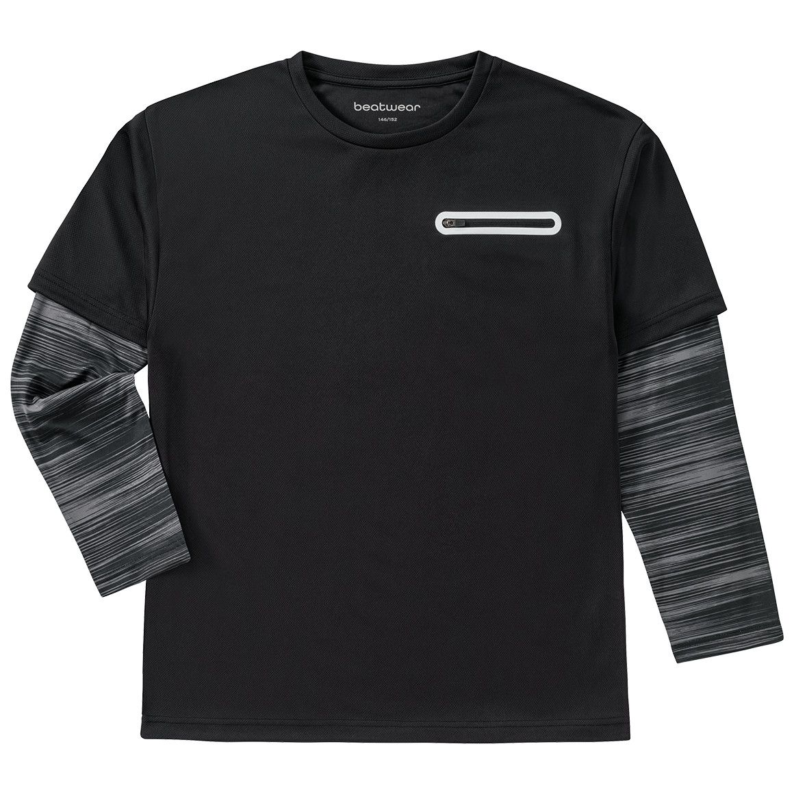 Jungen Sport-Shirt im Layer-Look von Yigga