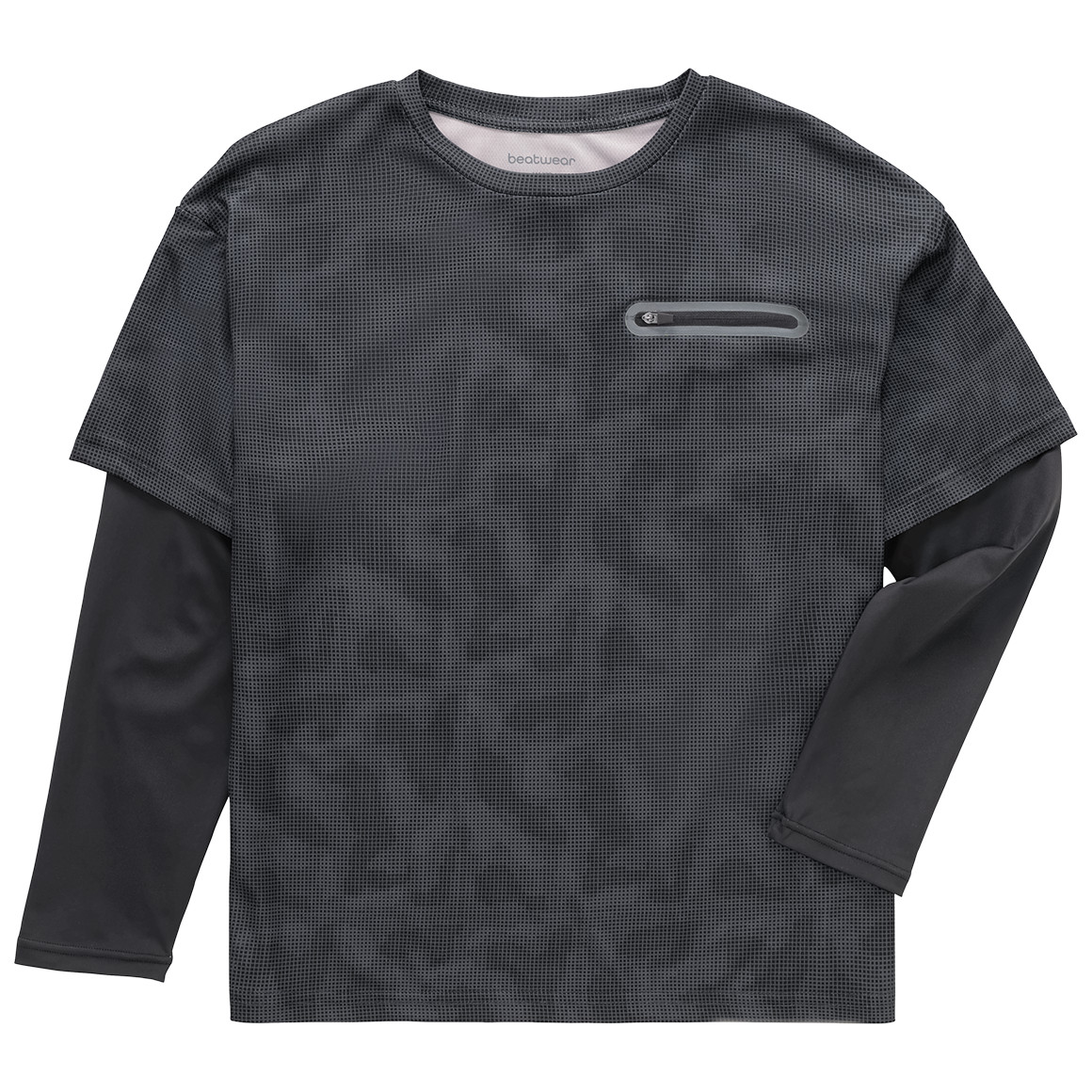 Jungen Sport-Shirt im Layer-Look von Yigga