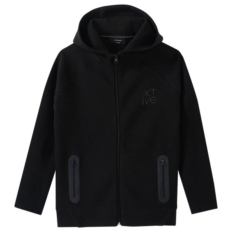 Jungen Sport-Sweatjacke mit Kapuze von Yigga