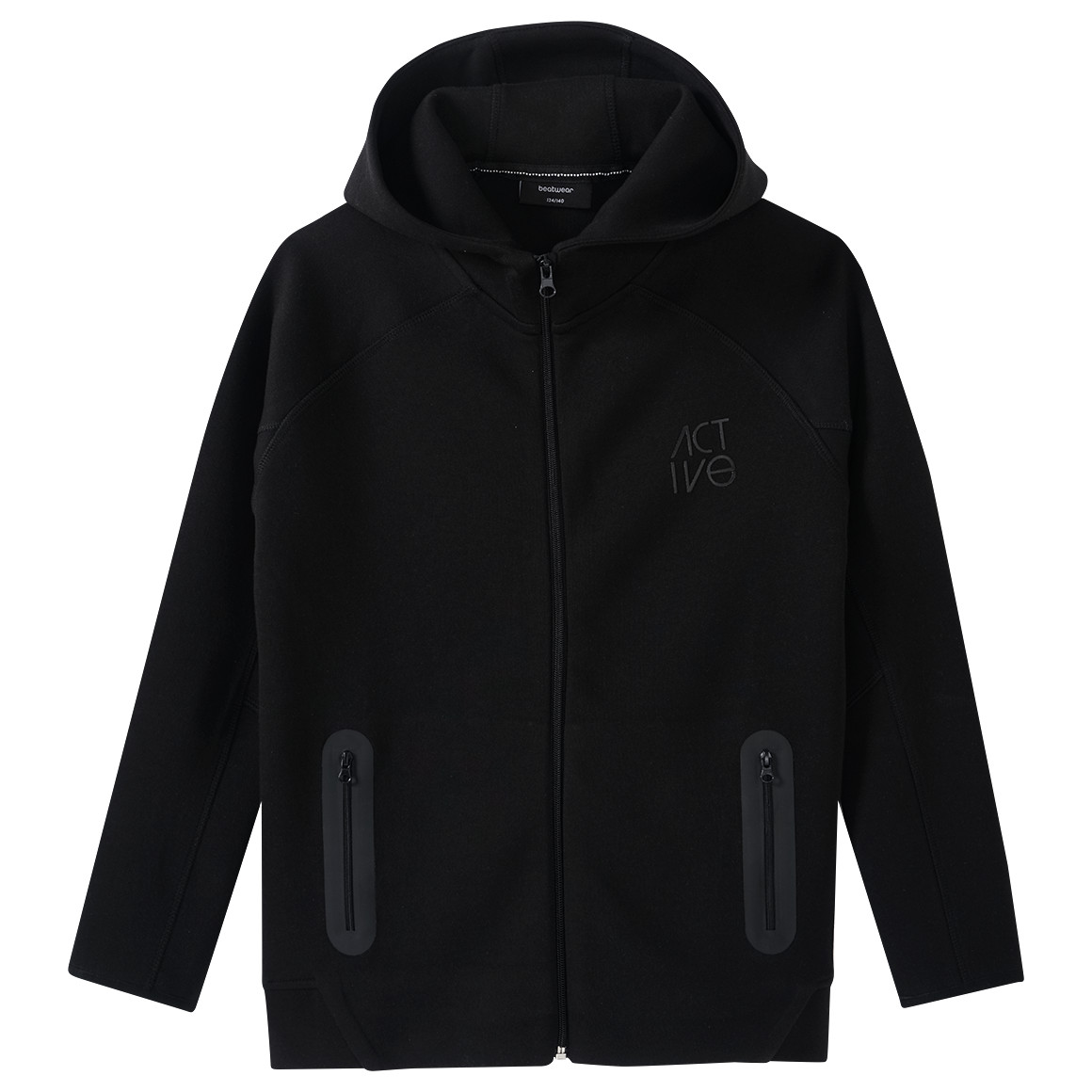 Jungen Sport-Sweatjacke mit Kapuze von Yigga