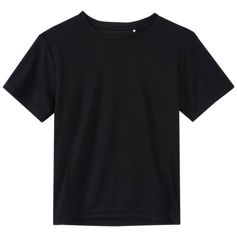 Jungen Sport-T-Shirt unifarben von Yigga