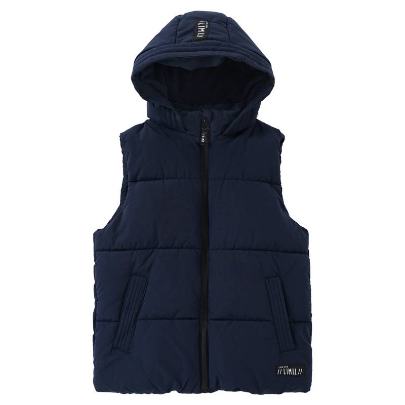Jungen Steppweste mit Kapuze von Yigga