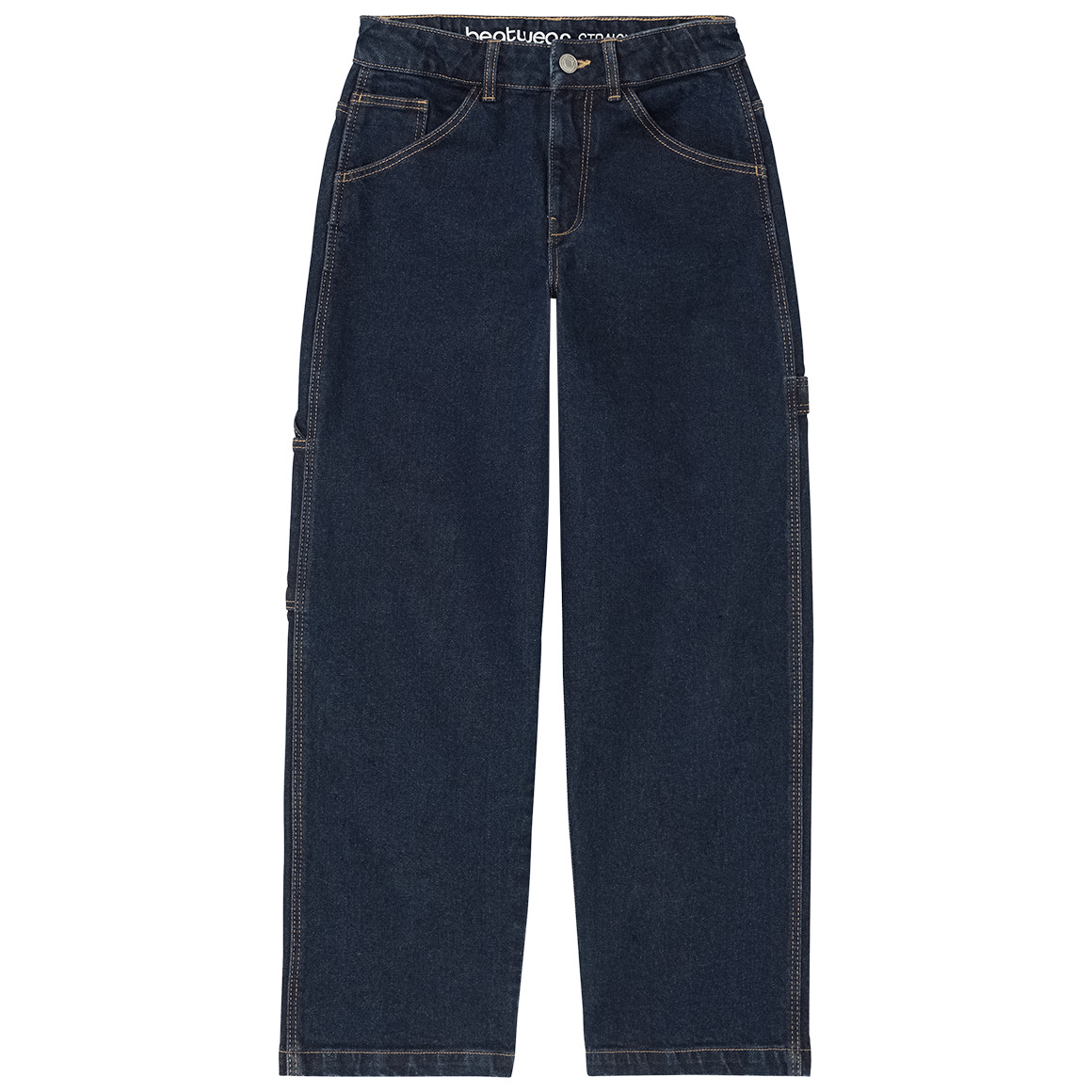 Jungen Straight-Jeans aus Raw-Denim Jungen Straight-Jeans aus Raw-Denim von Yigga