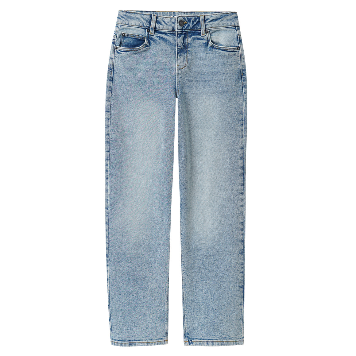 Jungen Straight-Jeans mit verstellbarem Bund Jungen Straight-Jeans mit verstellbarem Bund von Yigga