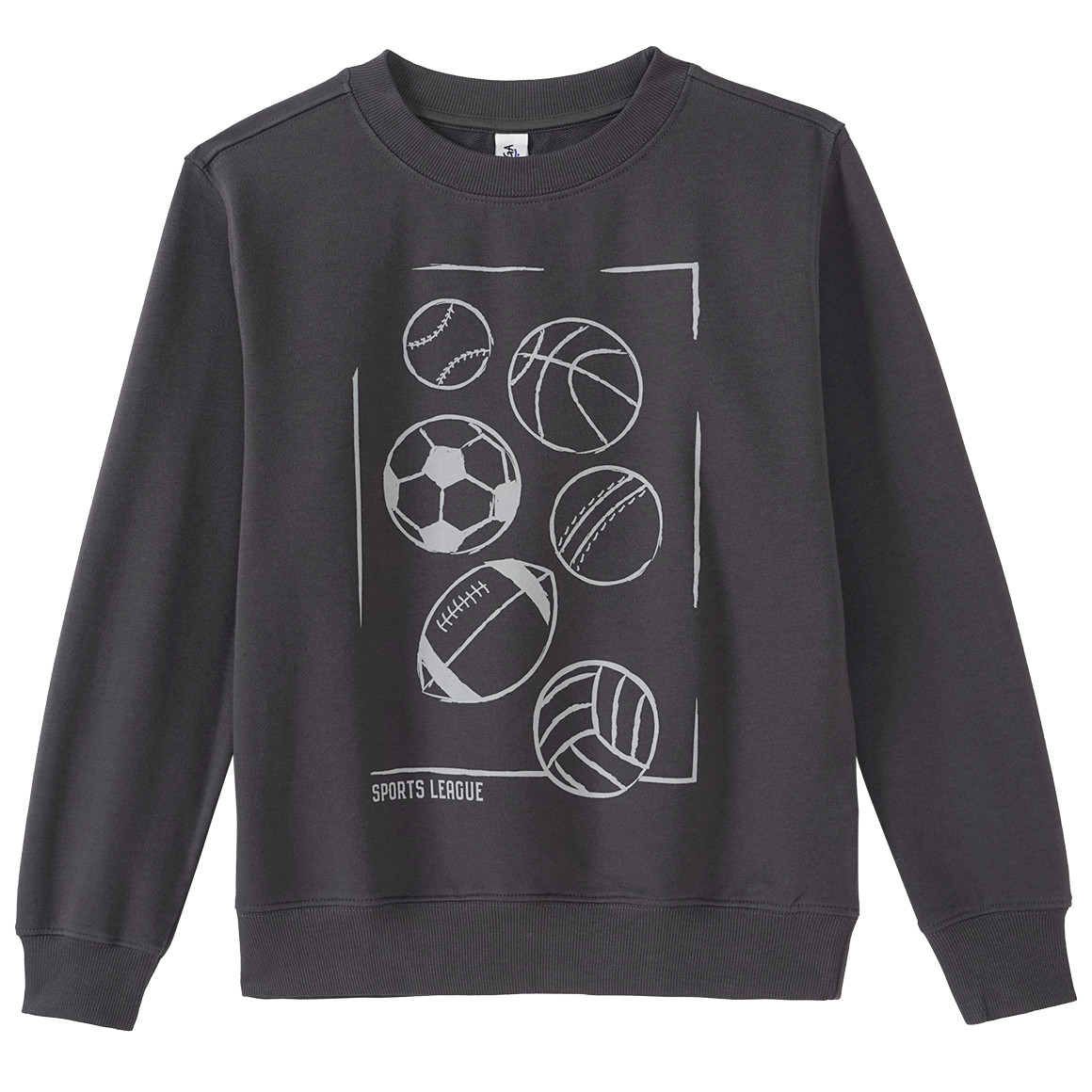 Jungen Sweatshirt mit Ball-Motiv von Yigga