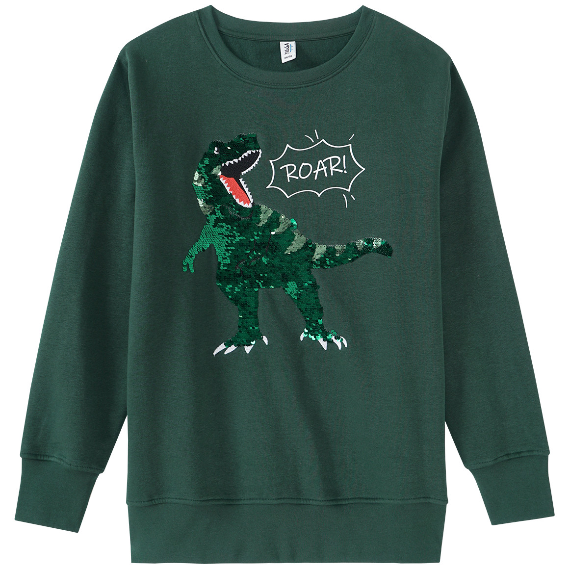 Jungen Sweatshirt mit Wendepailletten von Yigga
