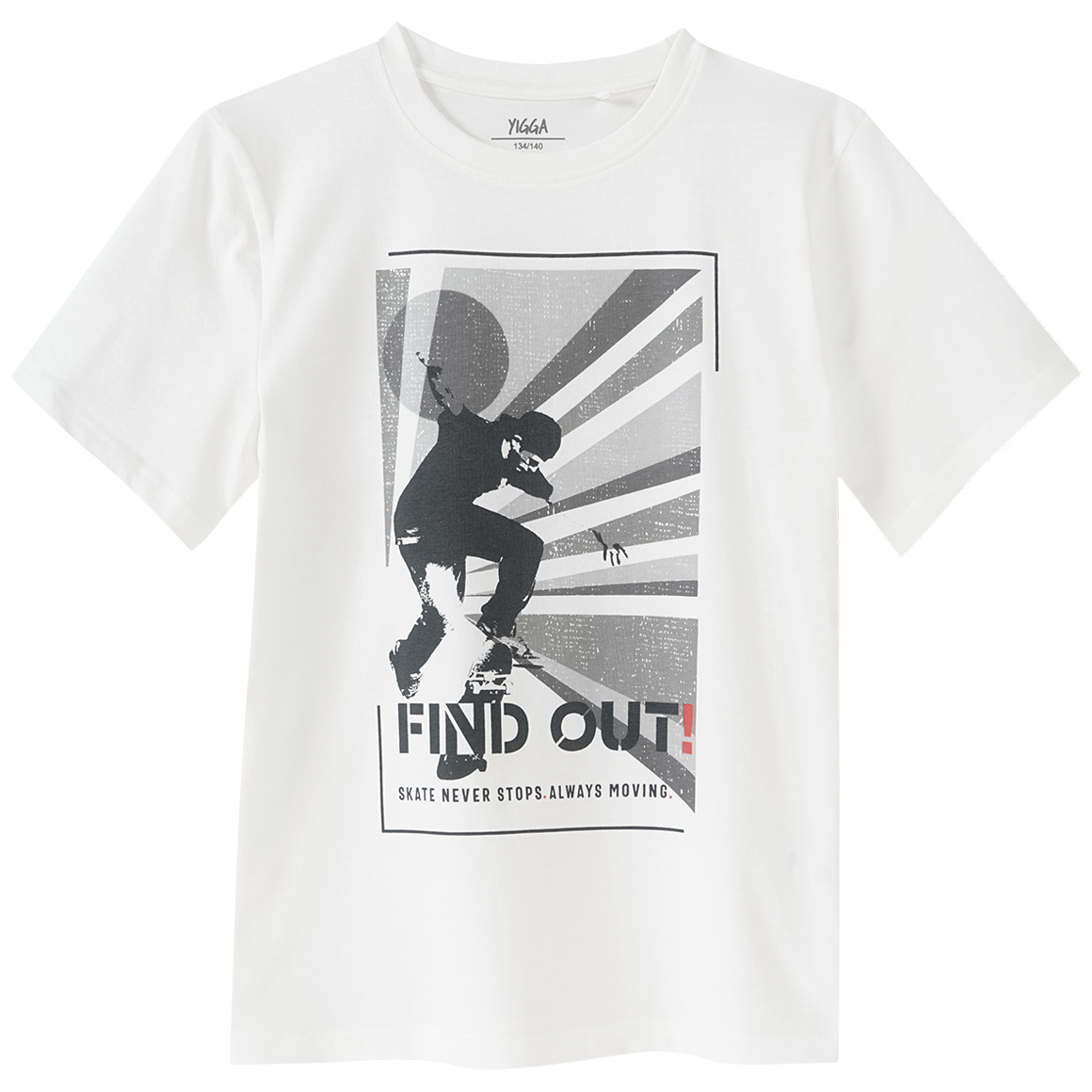 Jungen T-Shirt aus Bio-Baumwolle Jungen T-Shirt aus Bio-Baumwolle von Yigga
