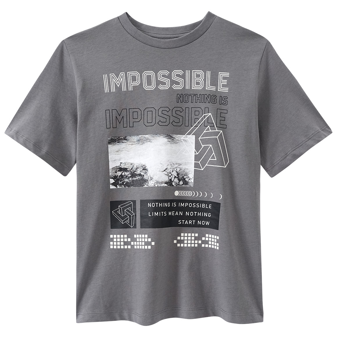 Jungen T-Shirt mit Brust-Print Jungen T-Shirt mit Brust-Print von Yigga