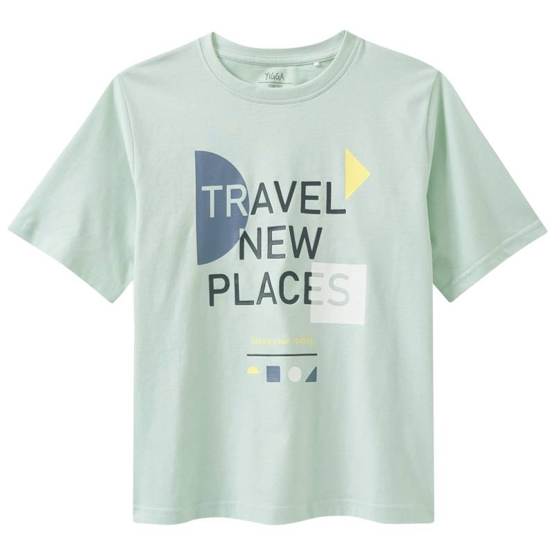 Jungen T-Shirt mit Brust-Print von Yigga