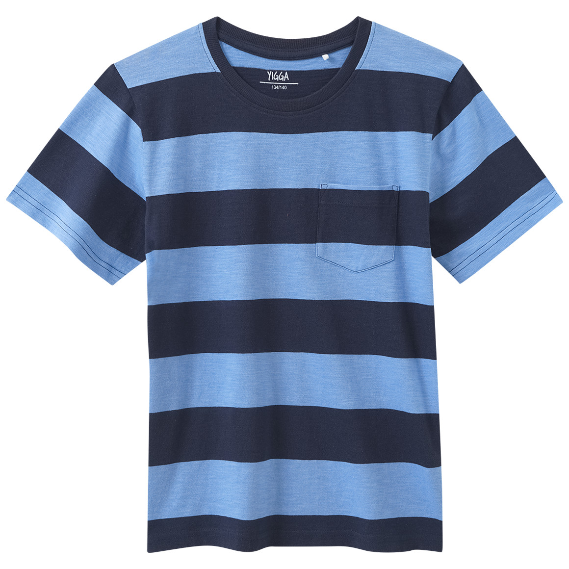 Jungen T-Shirt mit Brusttasche von Yigga