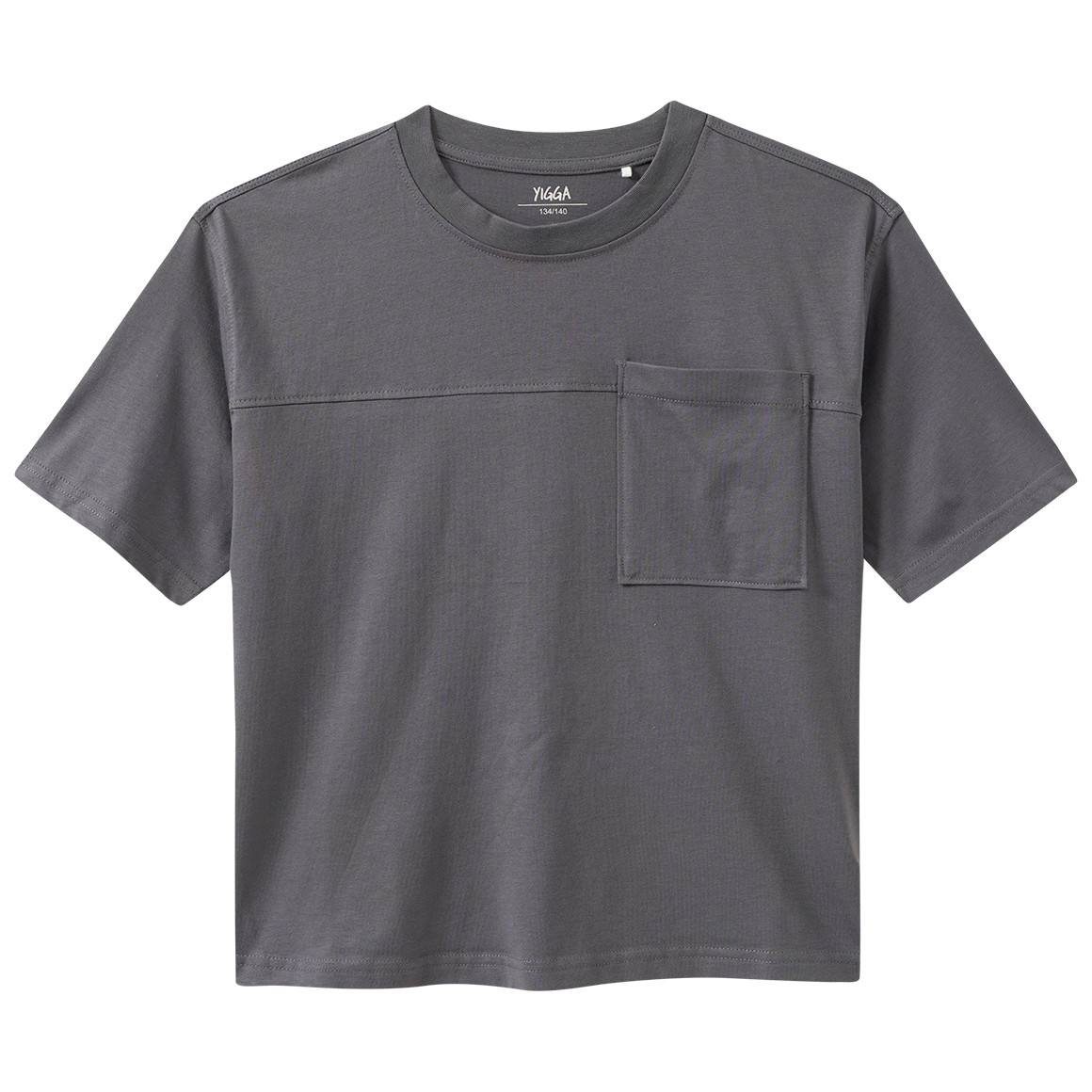 Jungen T-Shirt mit Brusttasche Jungen T-Shirt mit Brusttasche von Yigga